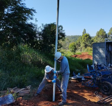 Instalação de poço de monitoramento de água subterrânea - foto 15