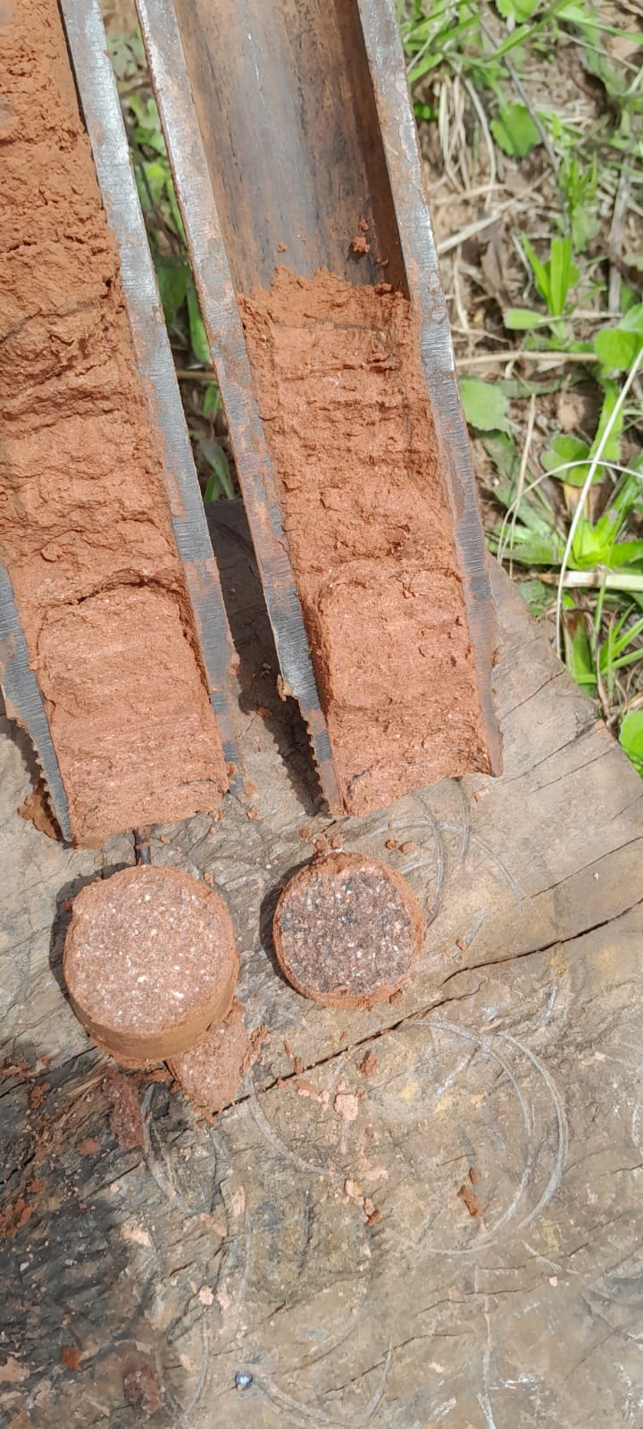 Registro de amostra de sondagem SPT - foto 1