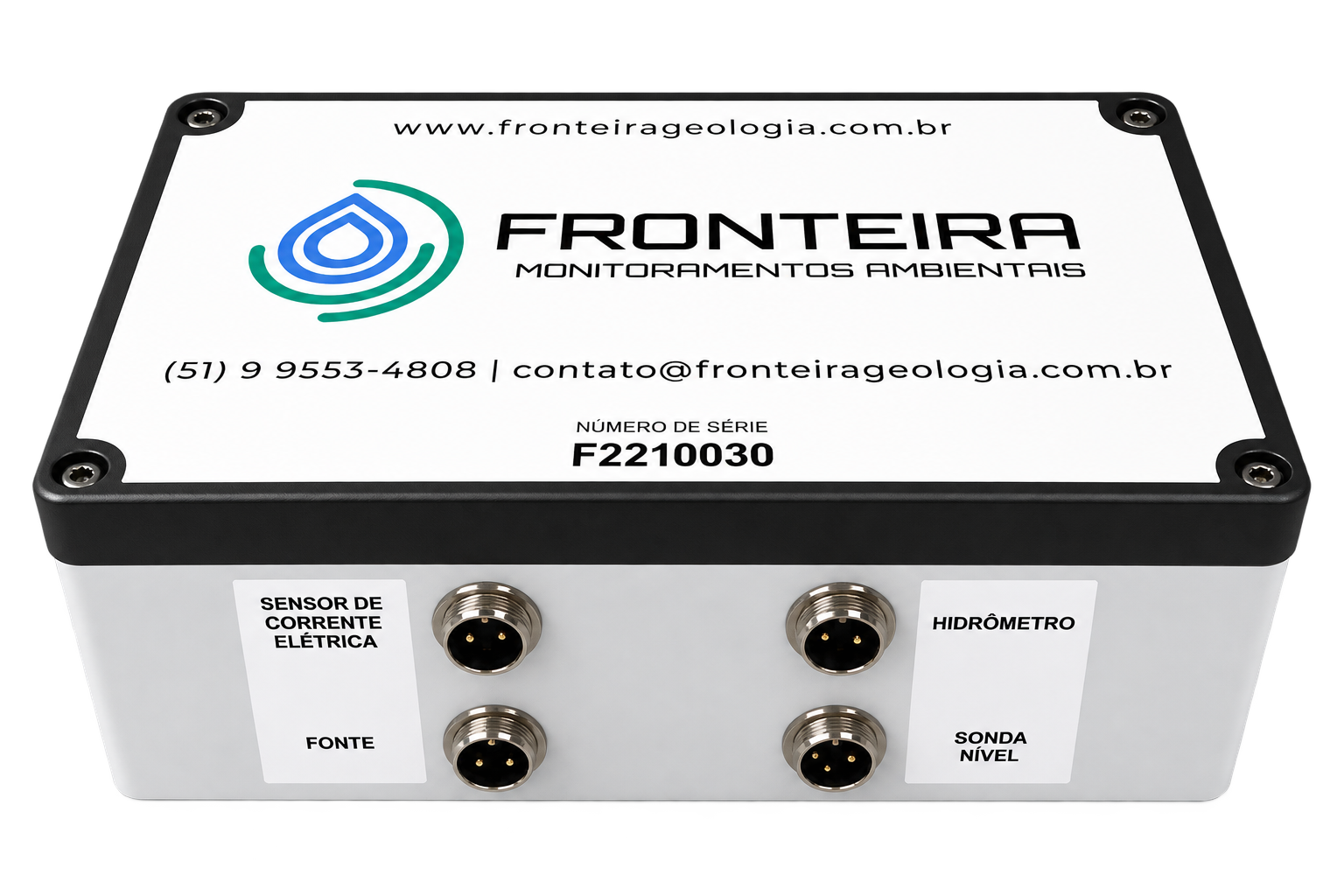 Central de Monitoramento Hídrico — vista em perspectiva